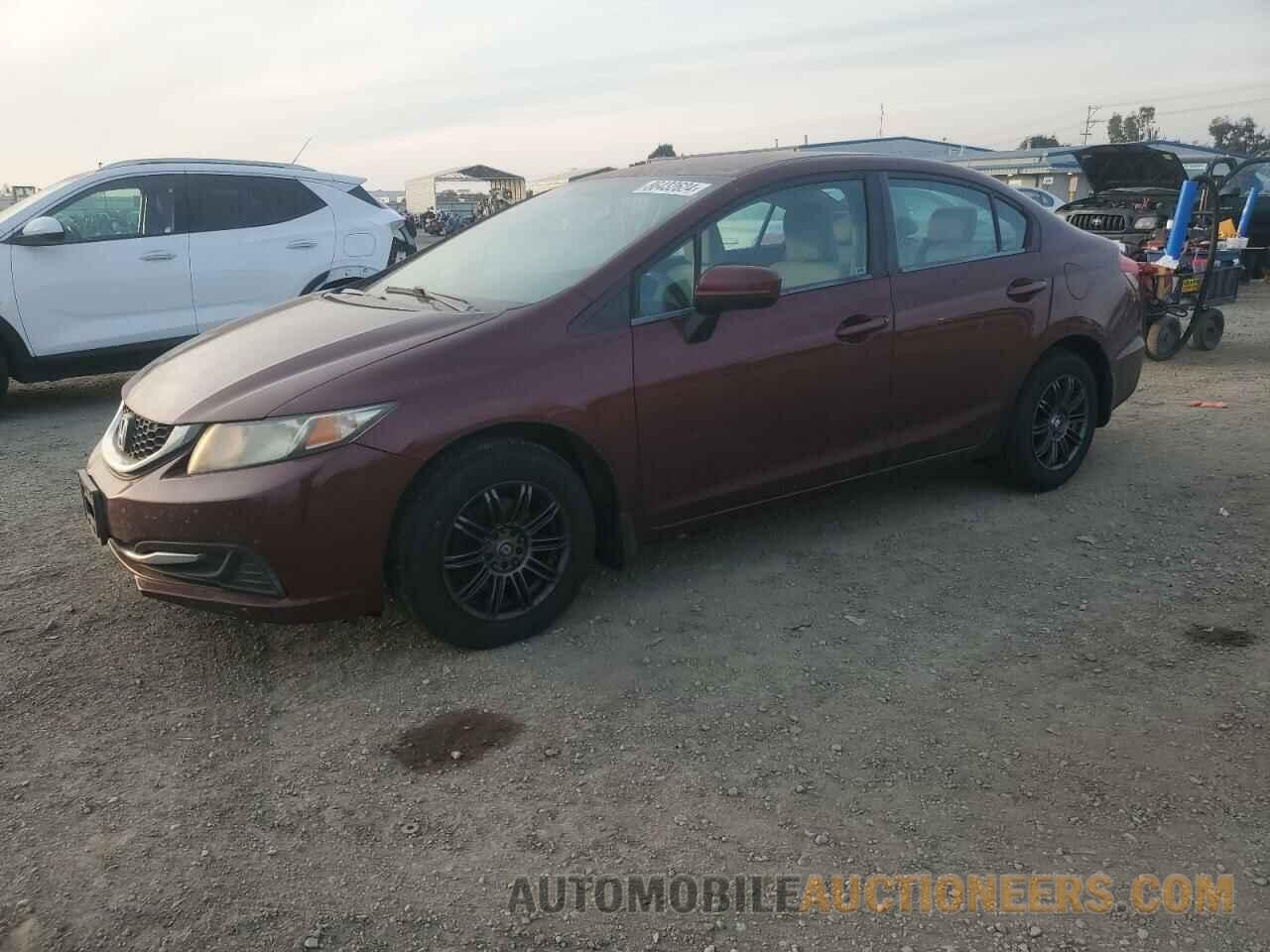 2HGFB2F54EH504980 HONDA CIVIC 2014