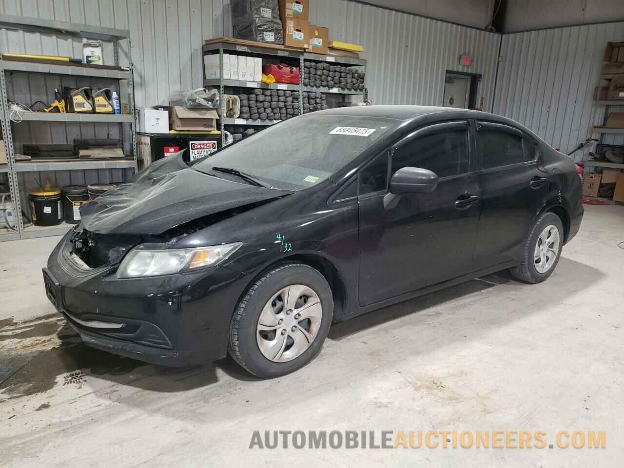 2HGFB2F54EH520693 HONDA CIVIC 2014