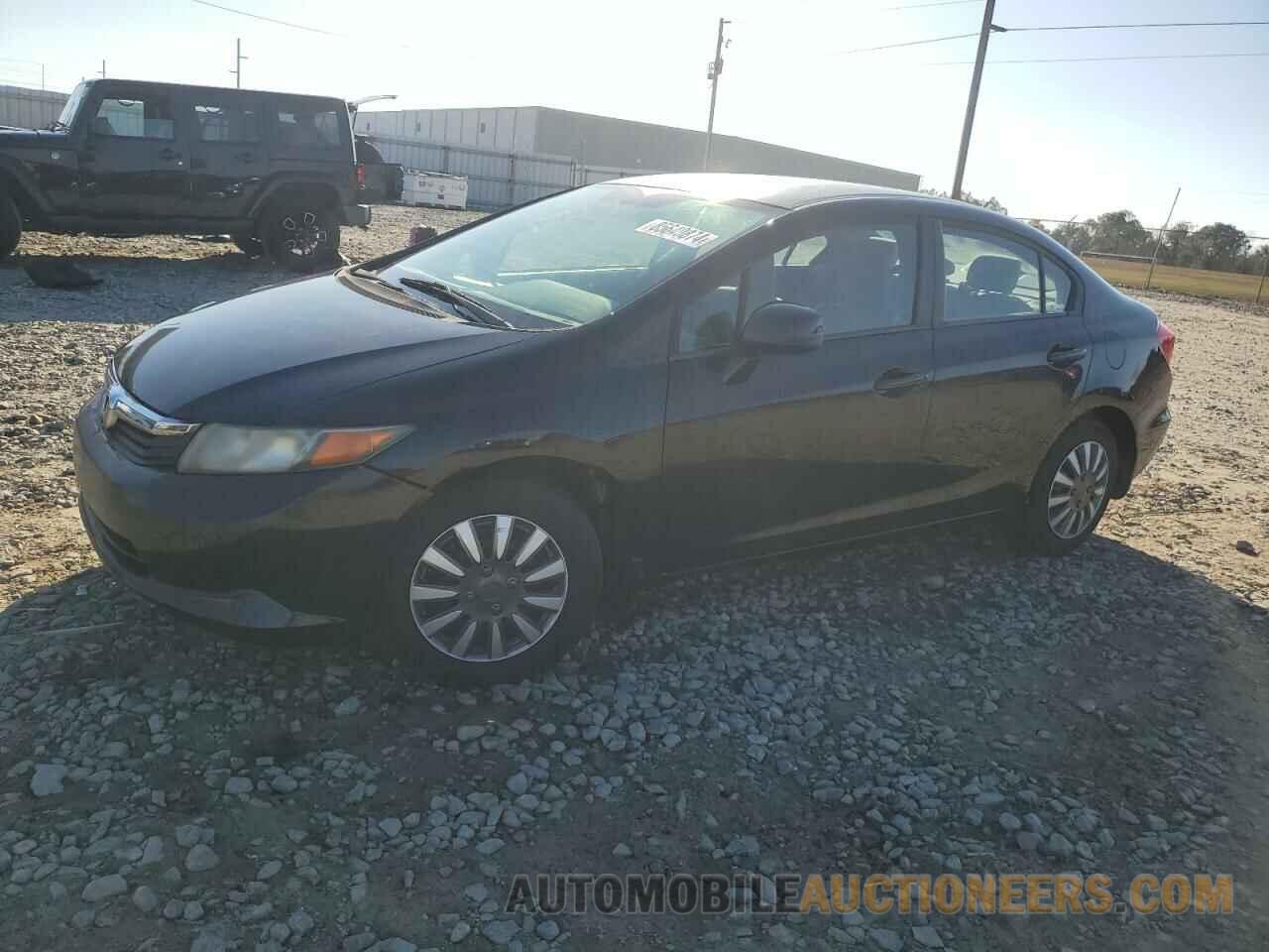 2HGFB2F55CH328101 HONDA CIVIC 2012