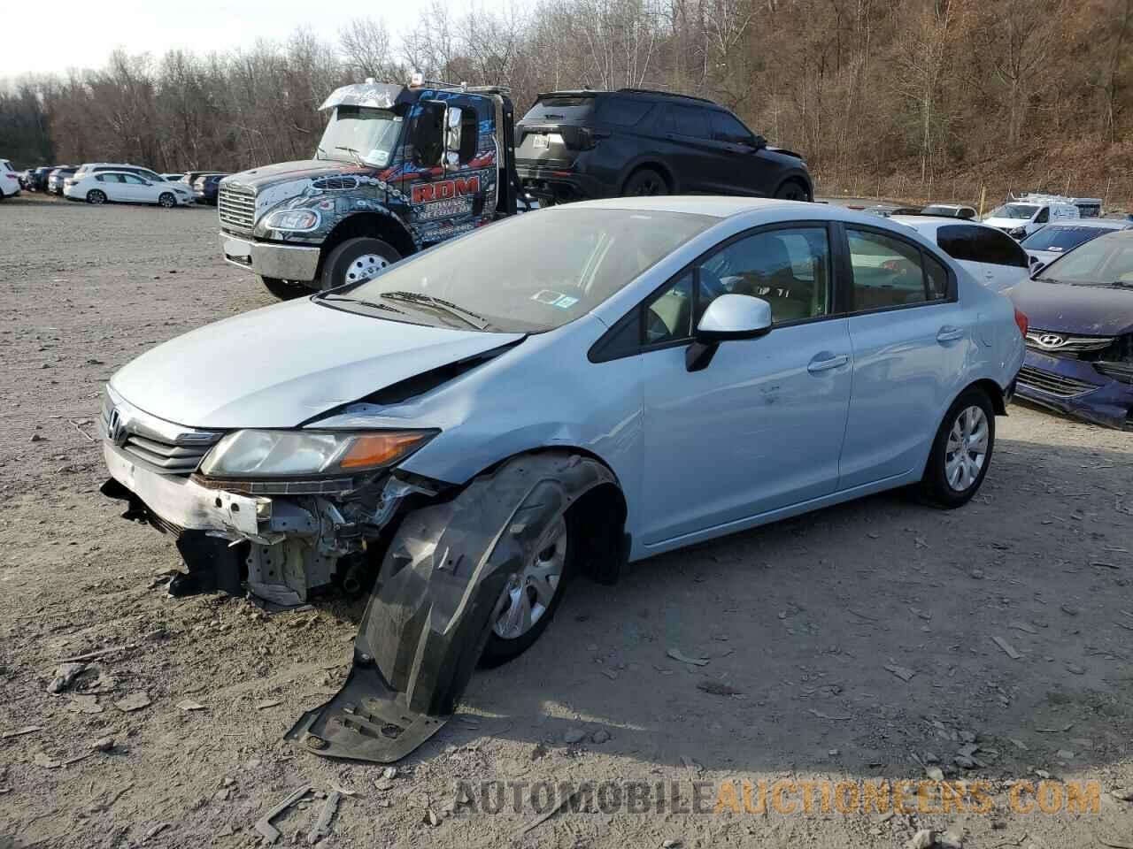 2HGFB2F55CH511255 HONDA CIVIC 2012