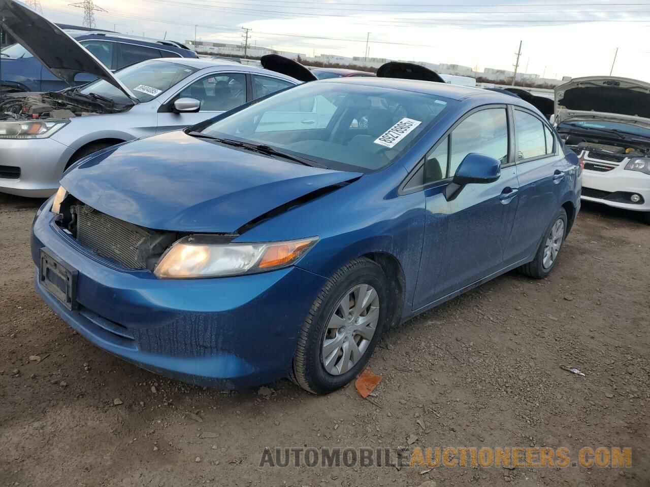 2HGFB2F55CH572962 HONDA CIVIC 2012