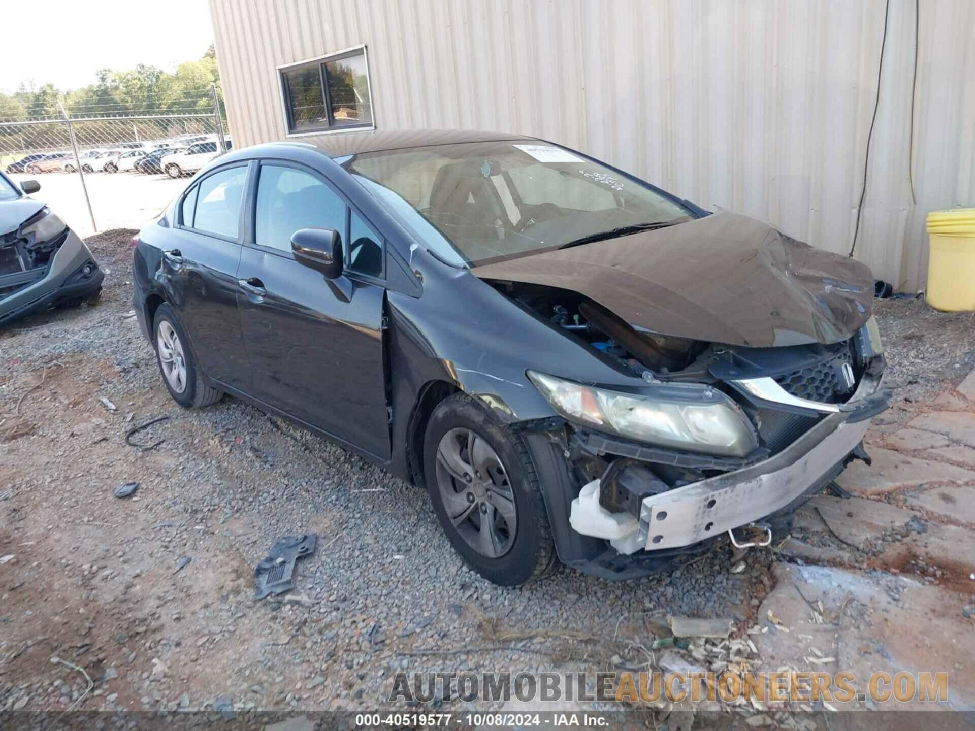 2HGFB2F55EH521335 HONDA CIVIC 2014