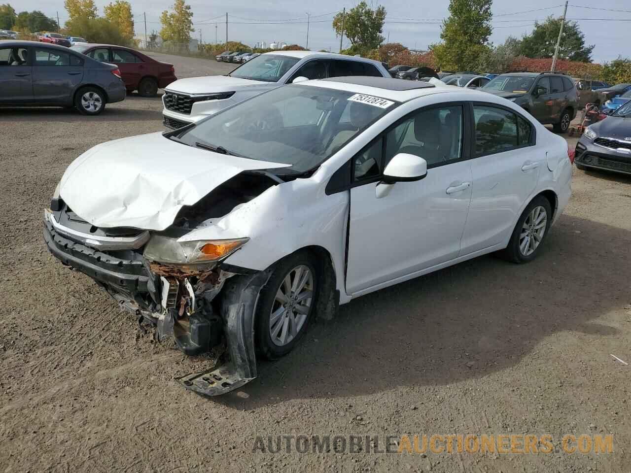 2HGFB2F56CH024517 HONDA CIVIC 2012