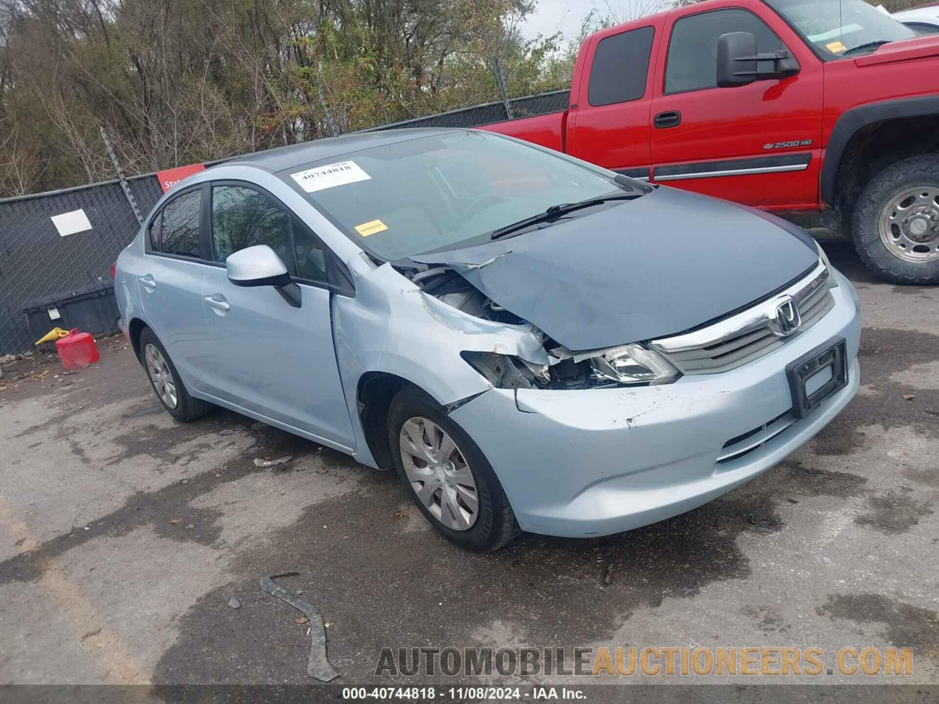 2HGFB2F56CH526282 HONDA CIVIC 2012