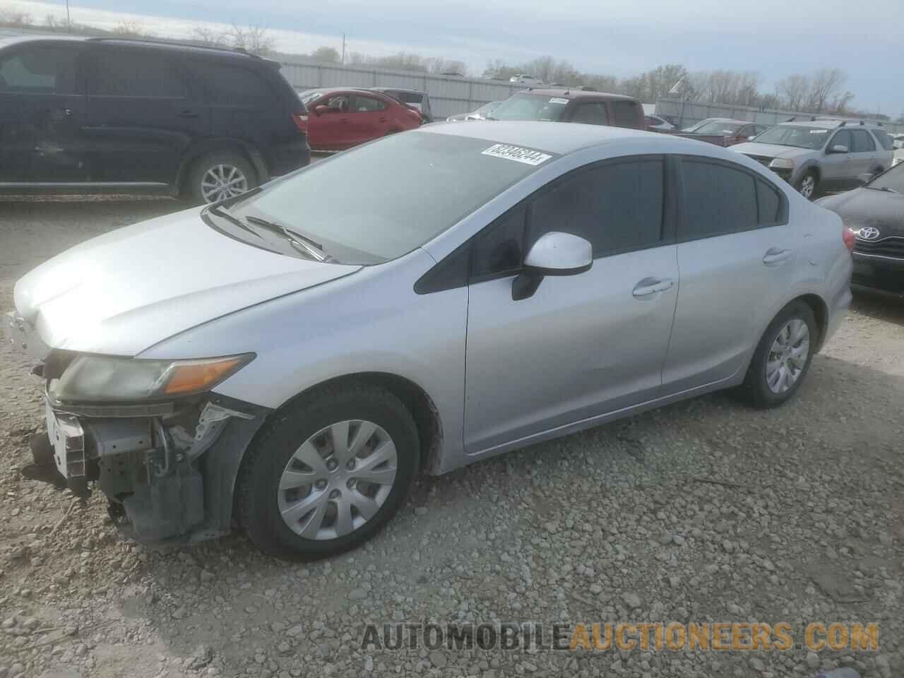 2HGFB2F56CH599197 HONDA CIVIC 2012