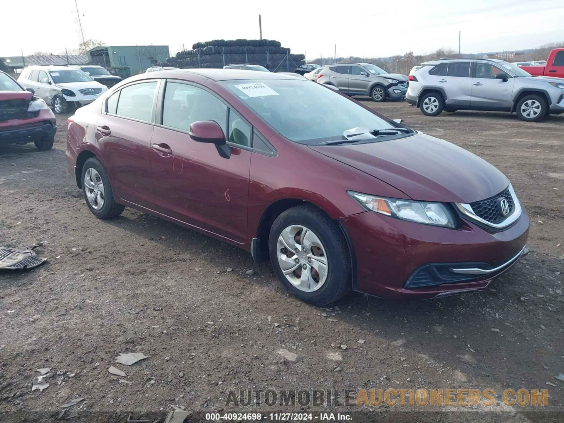 2HGFB2F56DH600933 HONDA CIVIC 2013