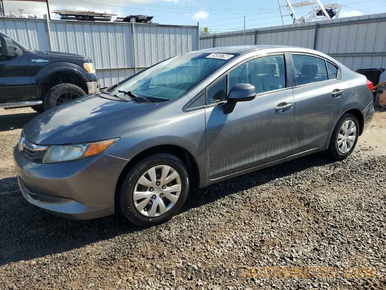 2HGFB2F57CH302499 HONDA CIVIC 2012