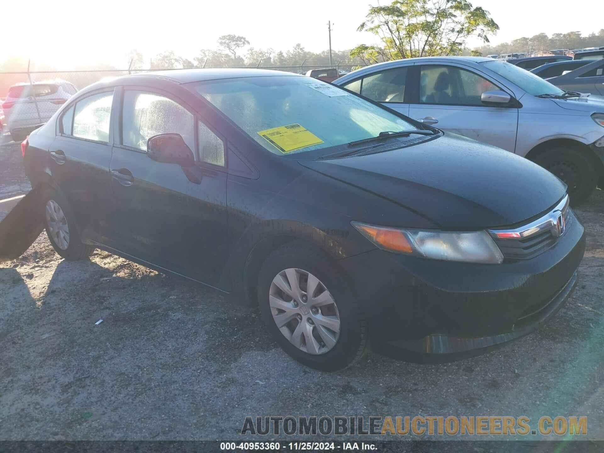 2HGFB2F57CH308979 HONDA CIVIC 2012