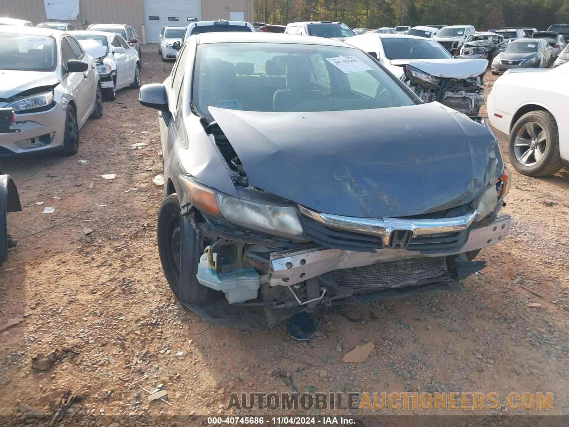 2HGFB2F57CH323045 HONDA CIVIC 2012