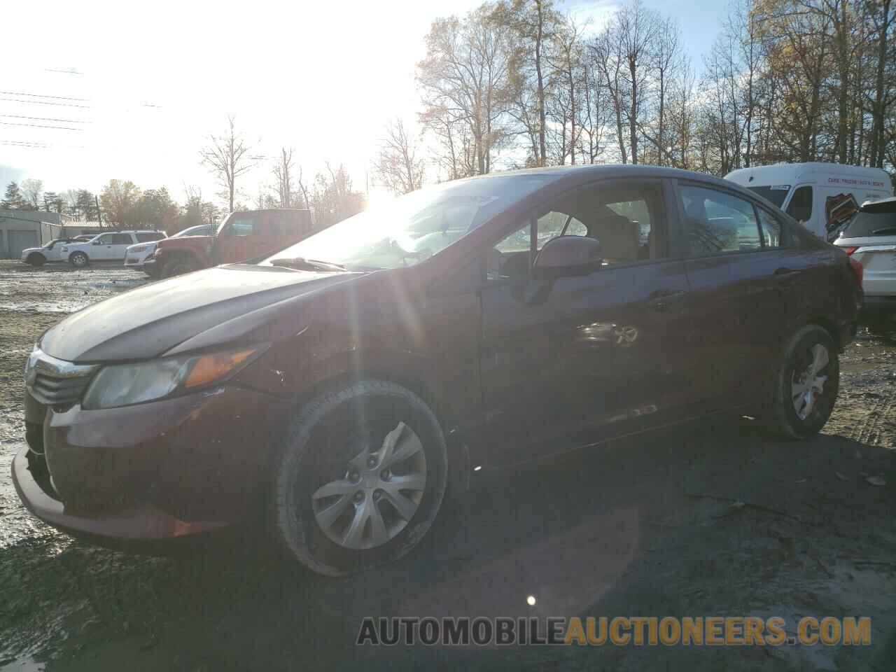 2HGFB2F57CH584708 HONDA CIVIC 2012