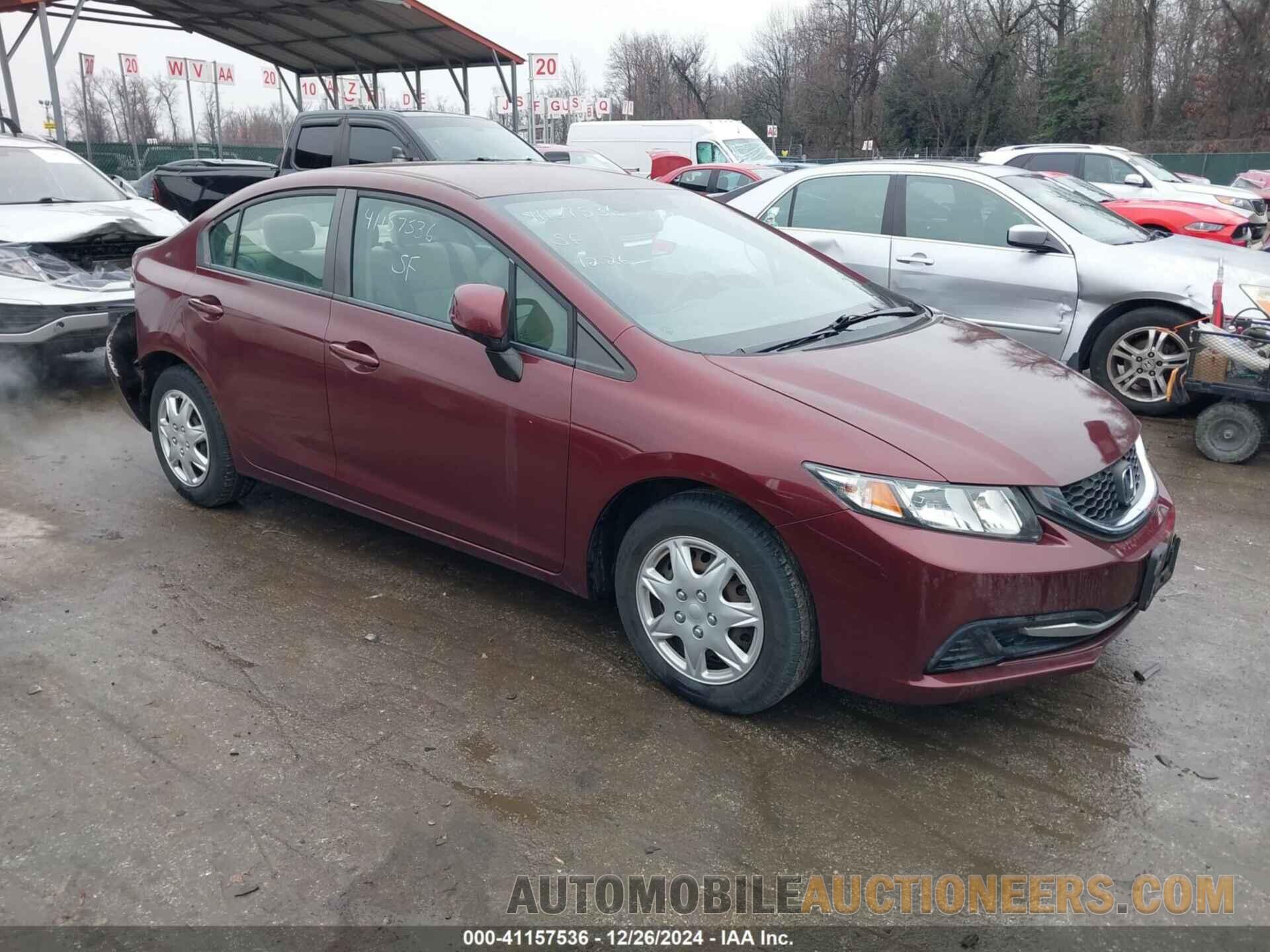 2HGFB2F57DH525708 HONDA CIVIC 2013