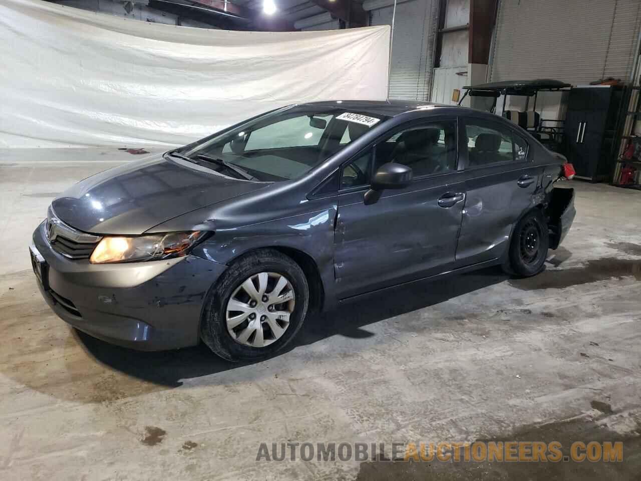 2HGFB2F58CH560692 HONDA CIVIC 2012