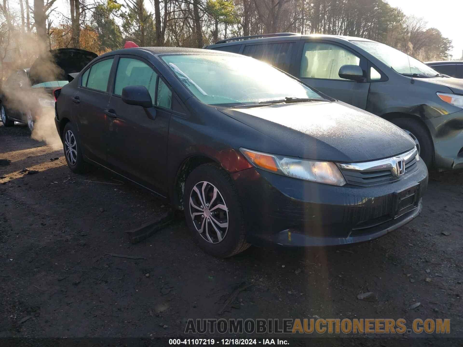 2HGFB2F58CH580618 HONDA CIVIC 2012