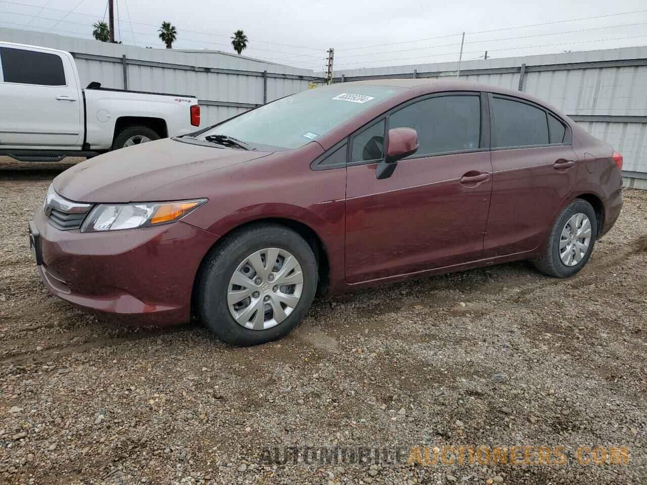 2HGFB2F58CH588928 HONDA CIVIC 2012