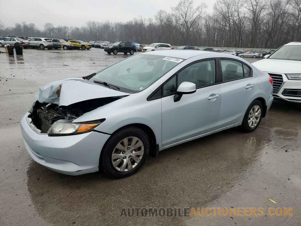 2HGFB2F58CH599430 HONDA CIVIC 2012