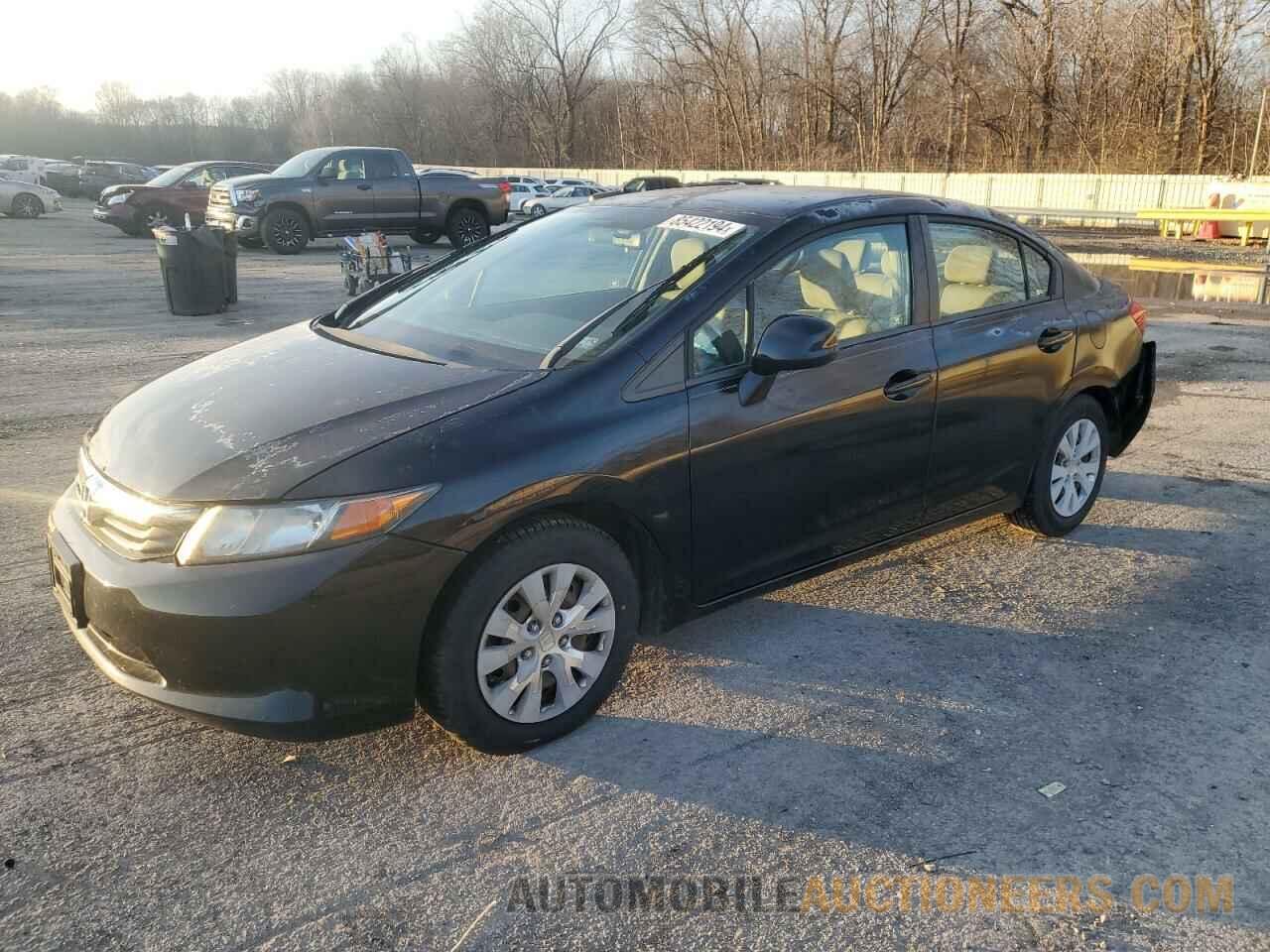 2HGFB2F58CH604903 HONDA CIVIC 2012