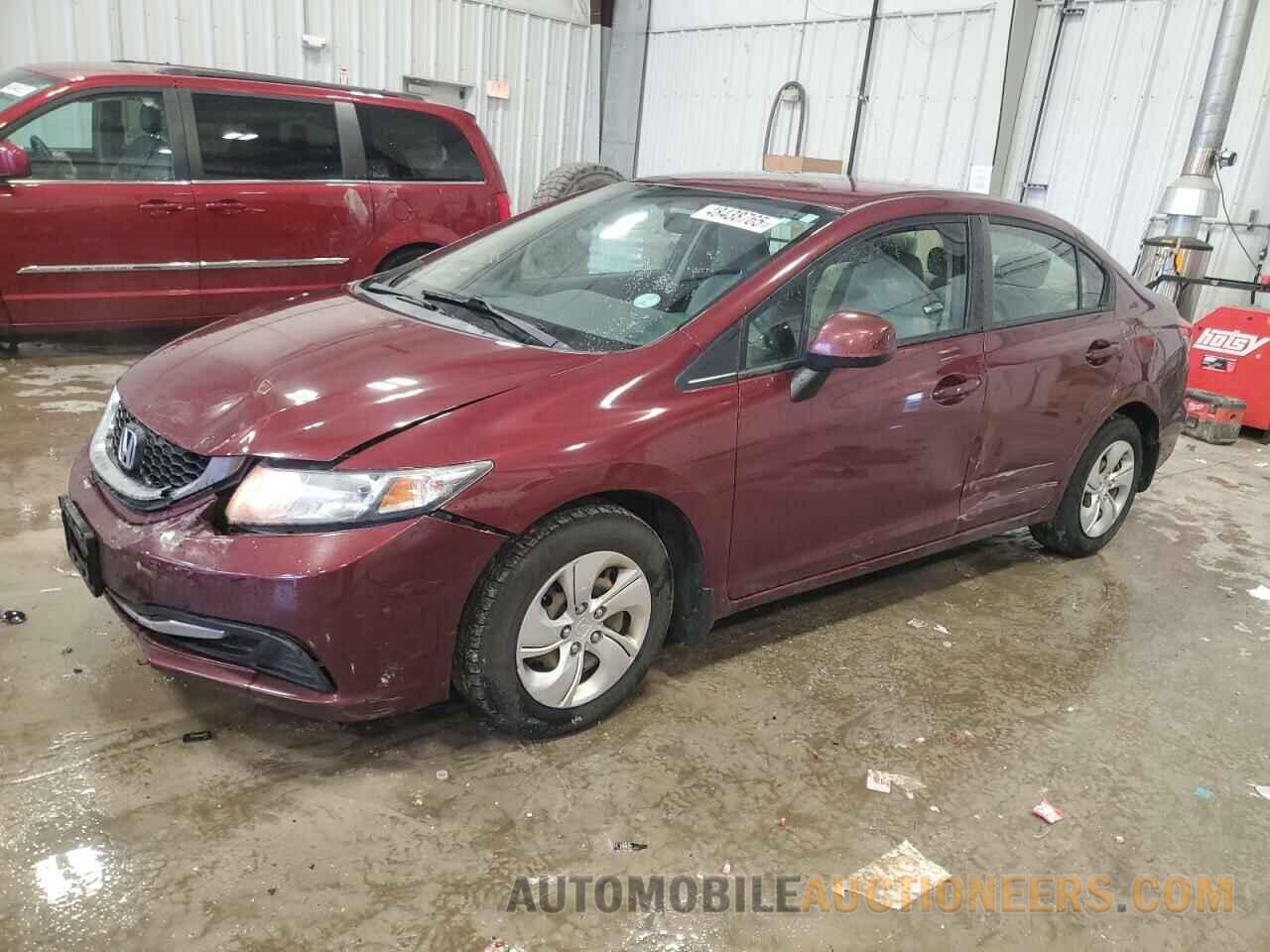 2HGFB2F58DH551850 HONDA CIVIC 2013