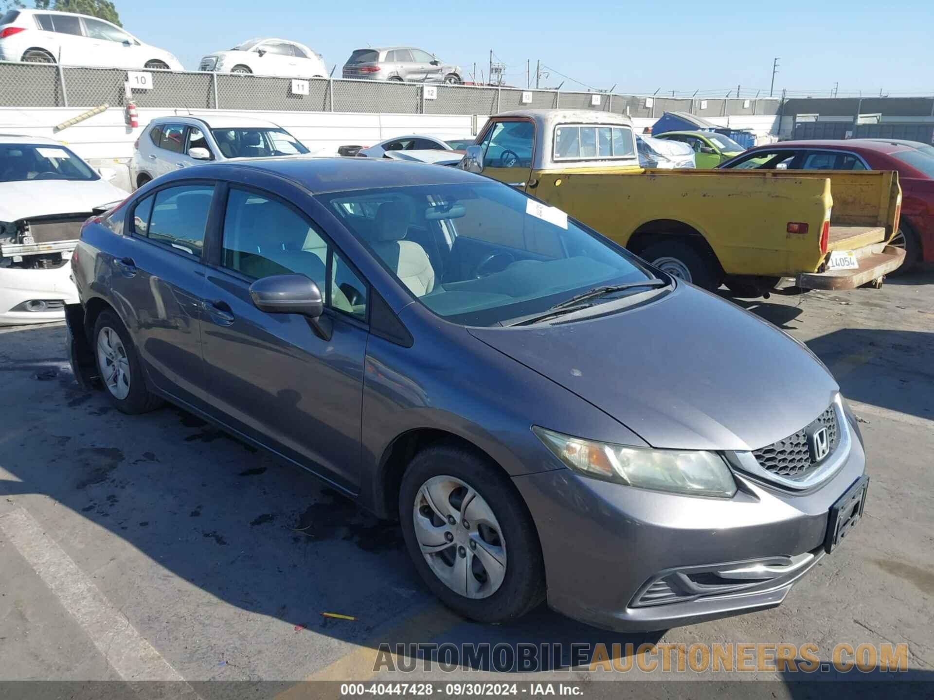 2HGFB2F58EH501838 HONDA CIVIC 2014