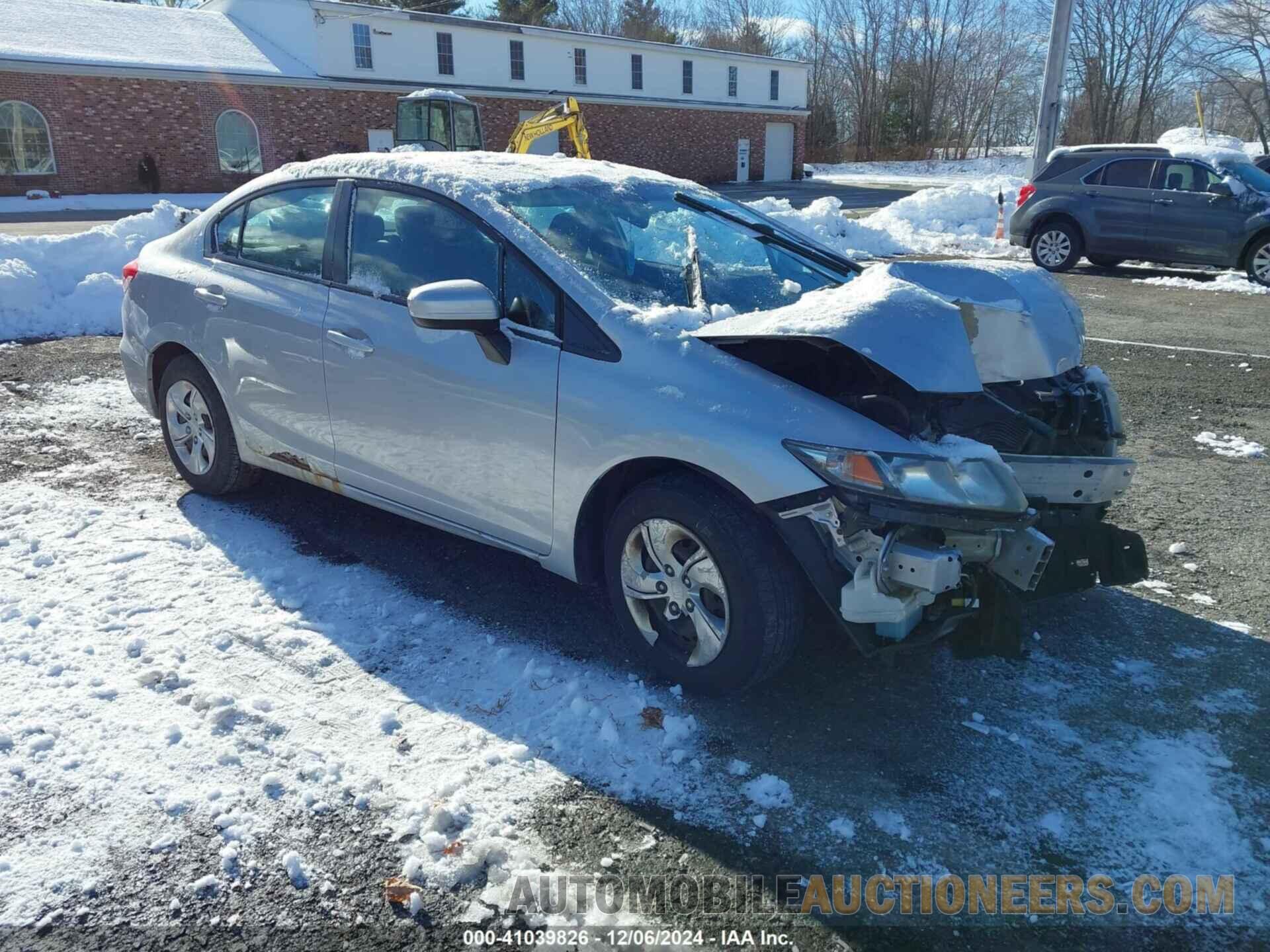 2HGFB2F58EH537013 HONDA CIVIC 2014