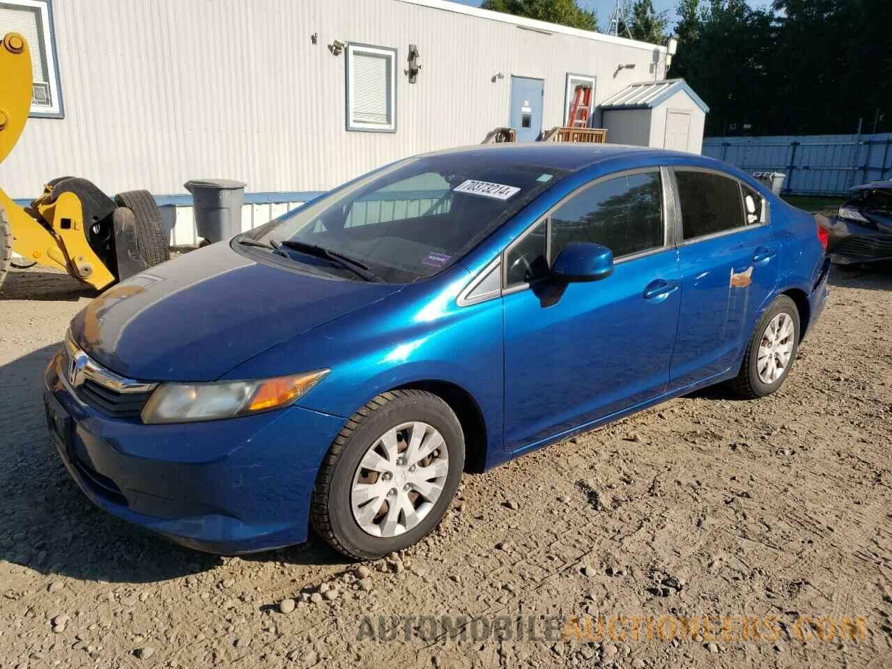 2HGFB2F59CH510190 HONDA CIVIC 2012