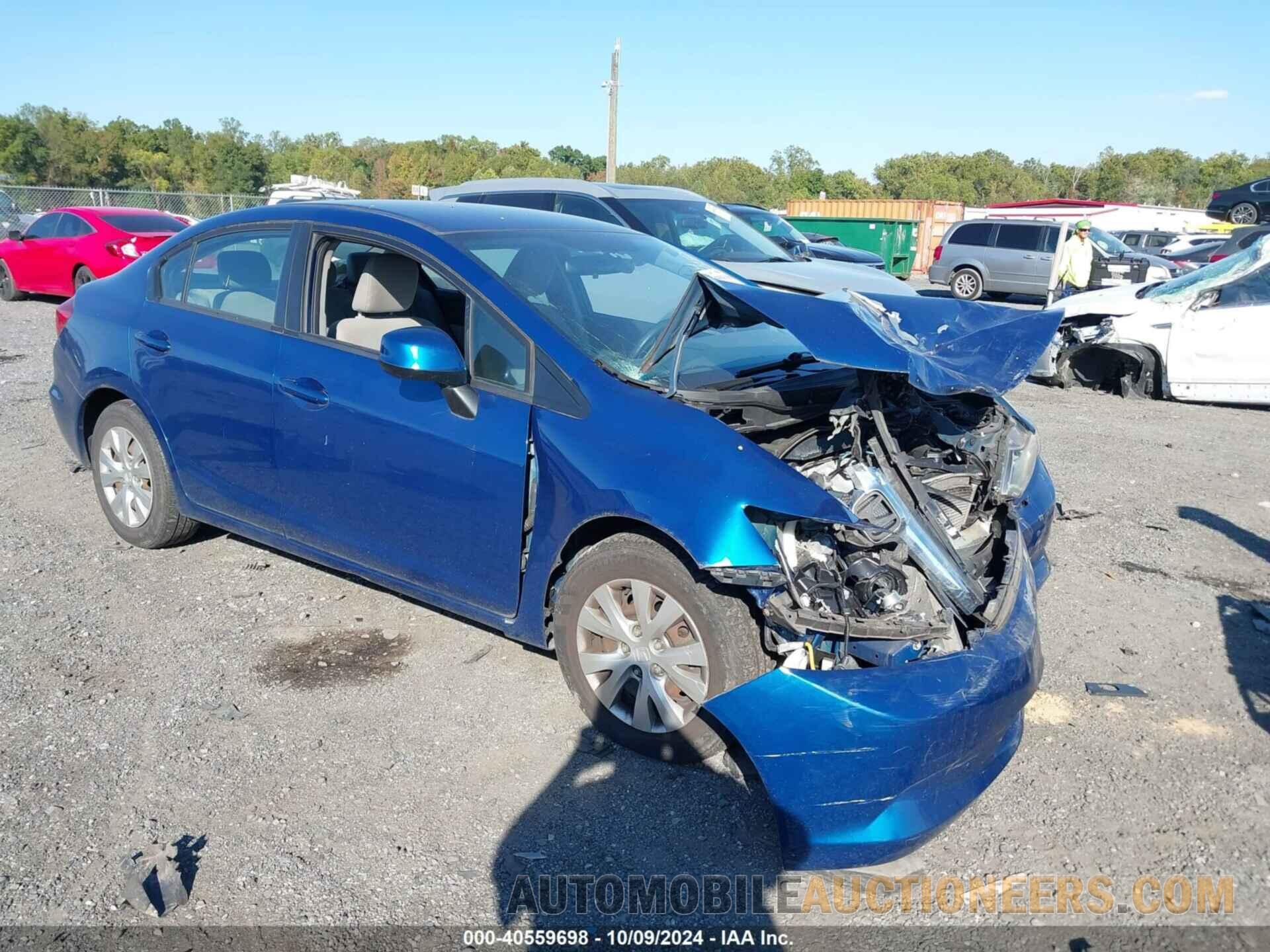 2HGFB2F59CH515048 HONDA CIVIC 2012