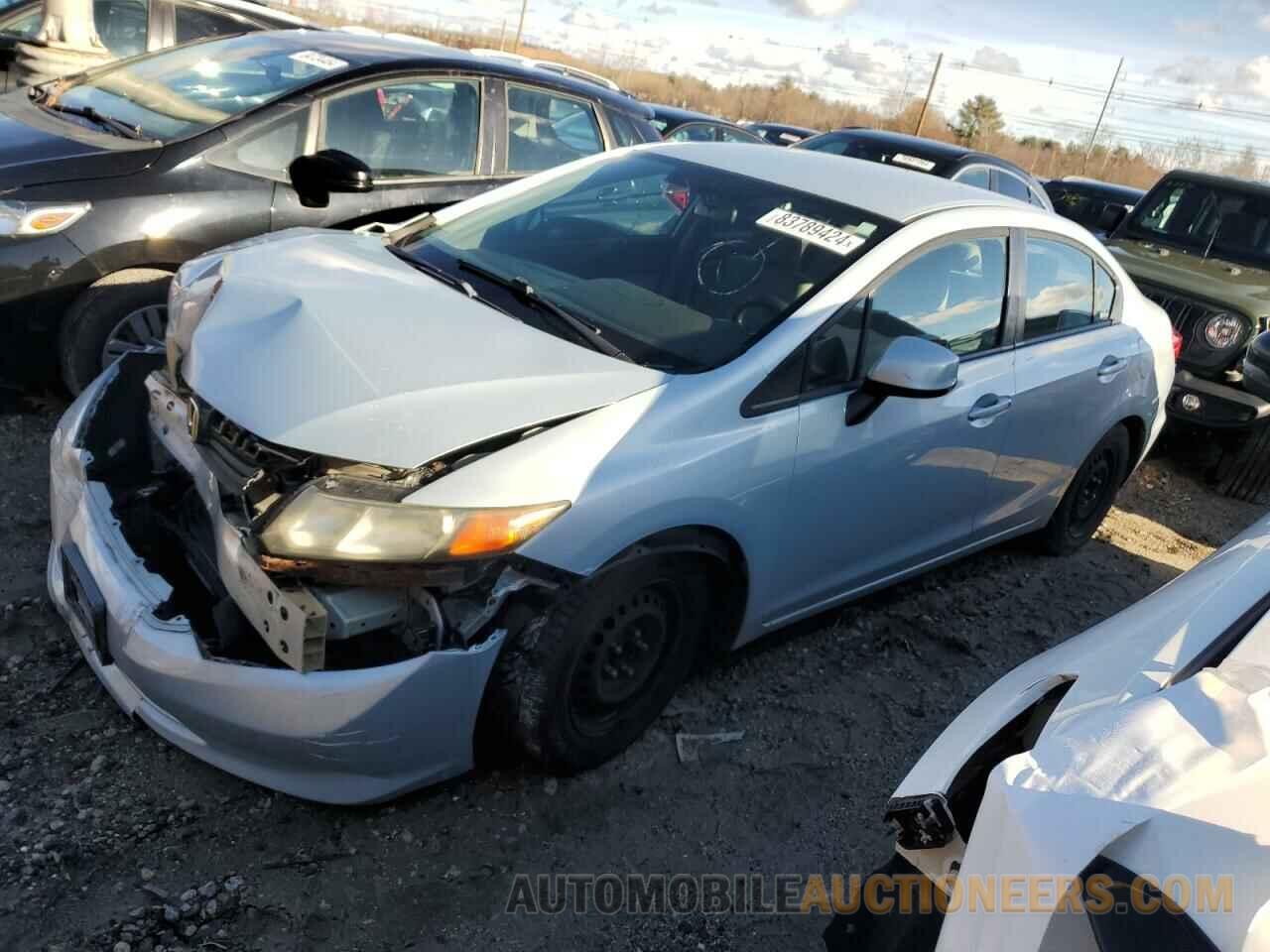 2HGFB2F59CH525093 HONDA CIVIC 2012