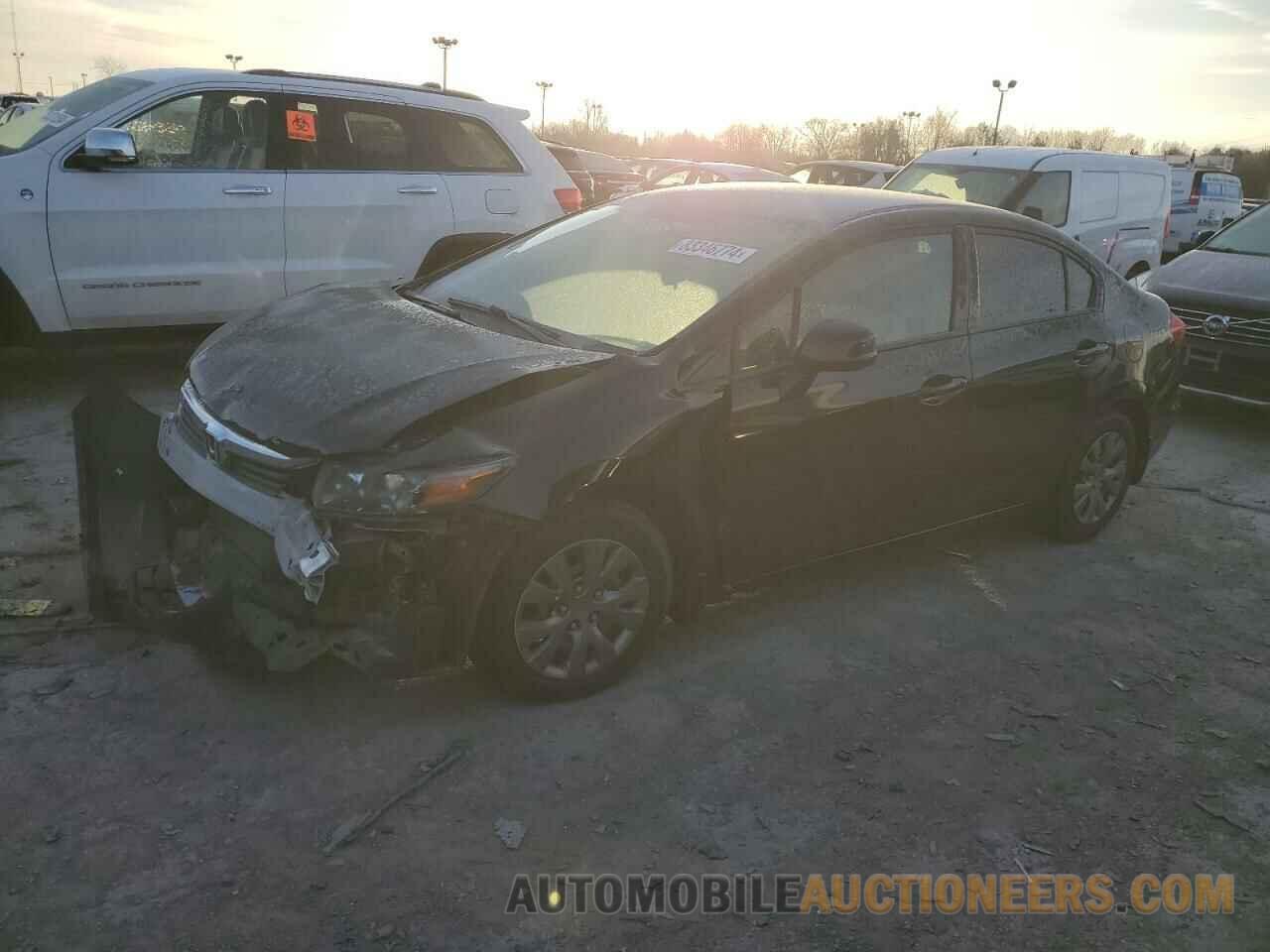 2HGFB2F59CH590655 HONDA CIVIC 2012