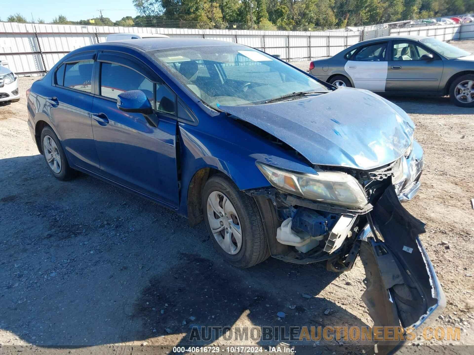 2HGFB2F59DH563201 HONDA CIVIC 2013