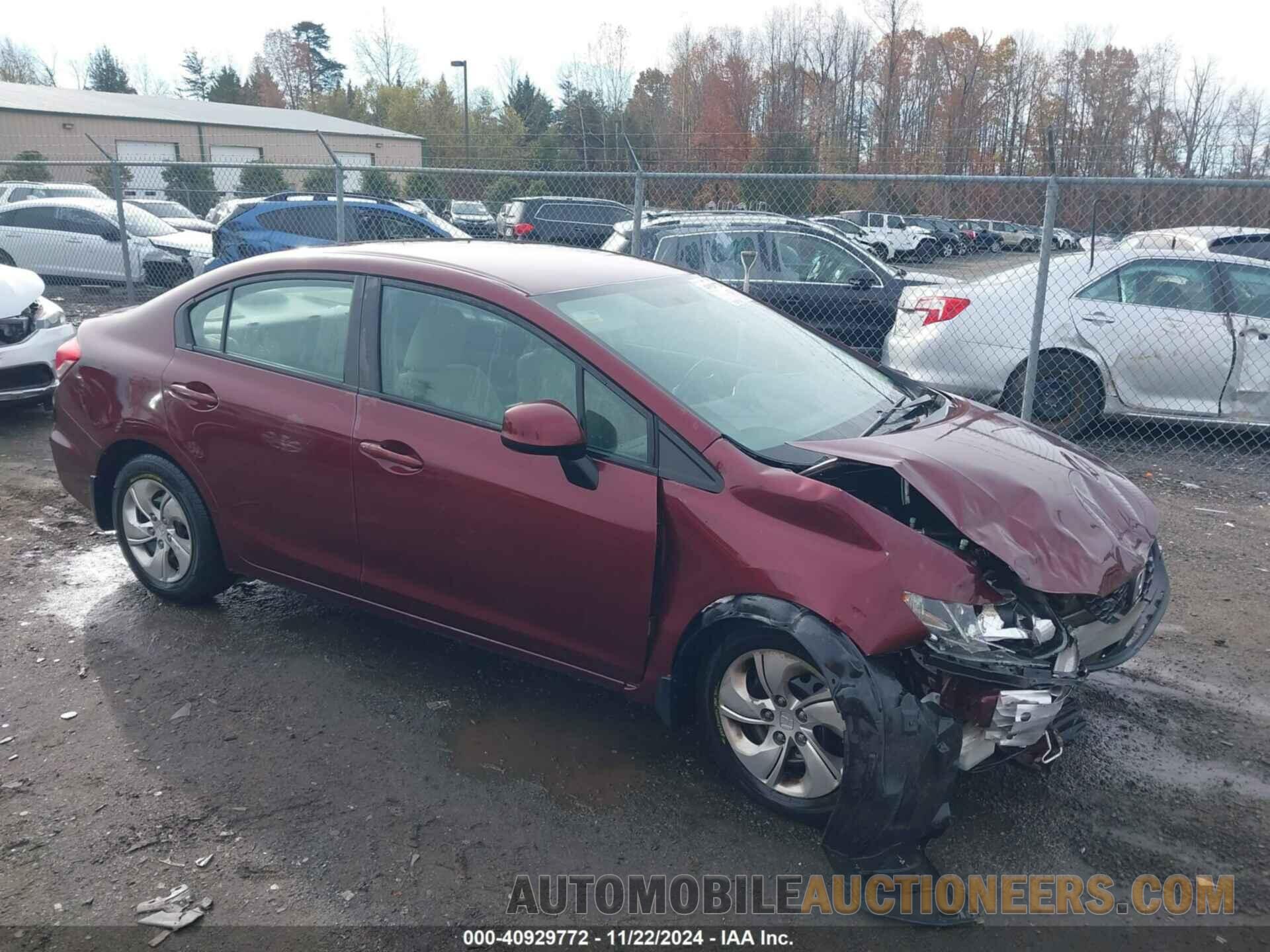 2HGFB2F59DH594402 HONDA CIVIC 2013