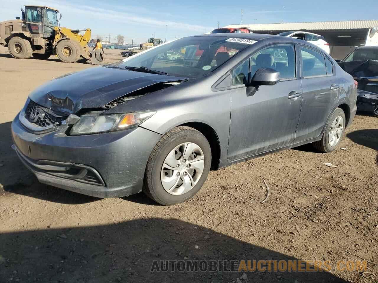 2HGFB2F5XDH507980 HONDA CIVIC 2013