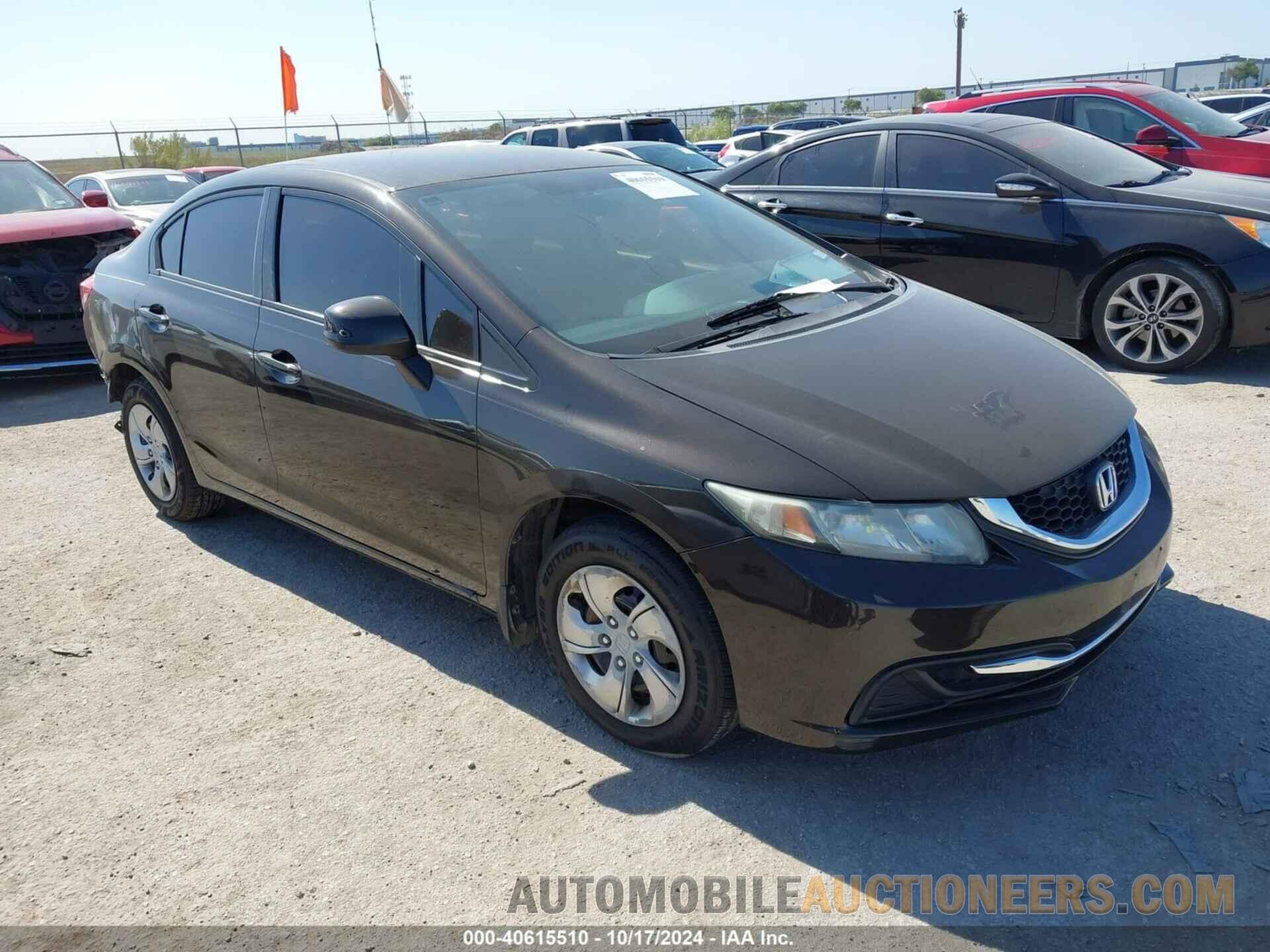 2HGFB2F5XDH561490 HONDA CIVIC 2013