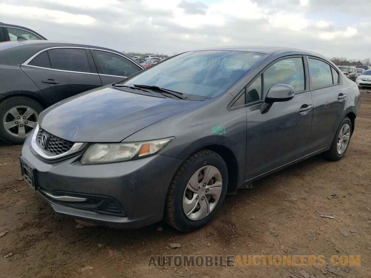 2HGFB2F5XDH566432 HONDA CIVIC 2013