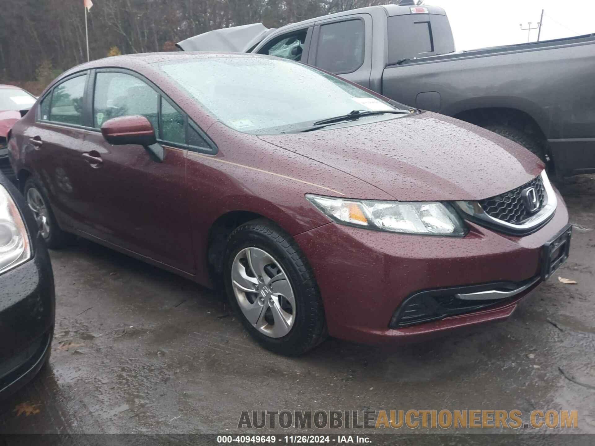 2HGFB2F5XEH503039 HONDA CIVIC 2014