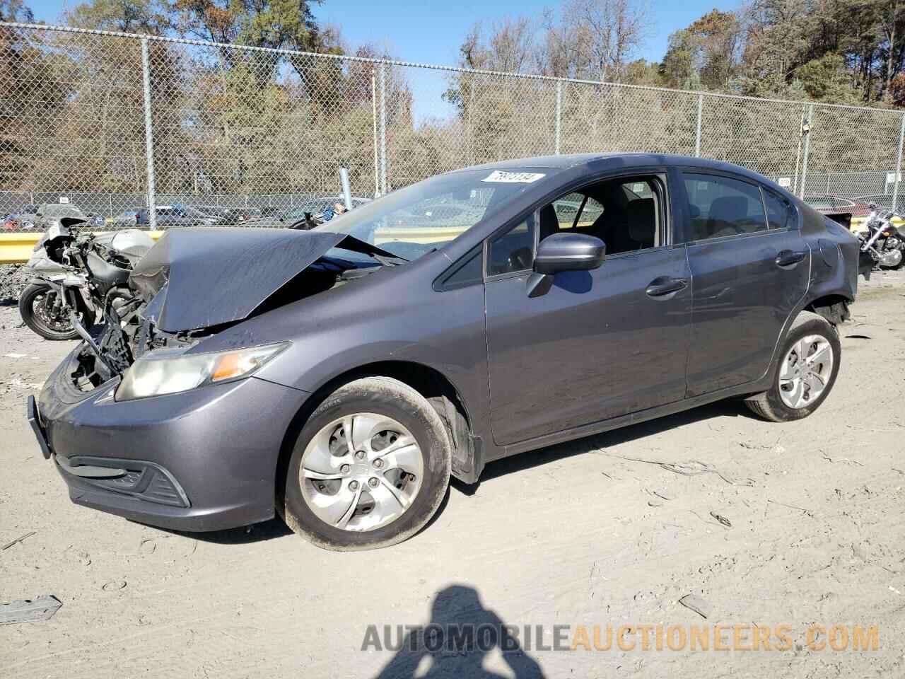 2HGFB2F5XEH515501 HONDA CIVIC 2014