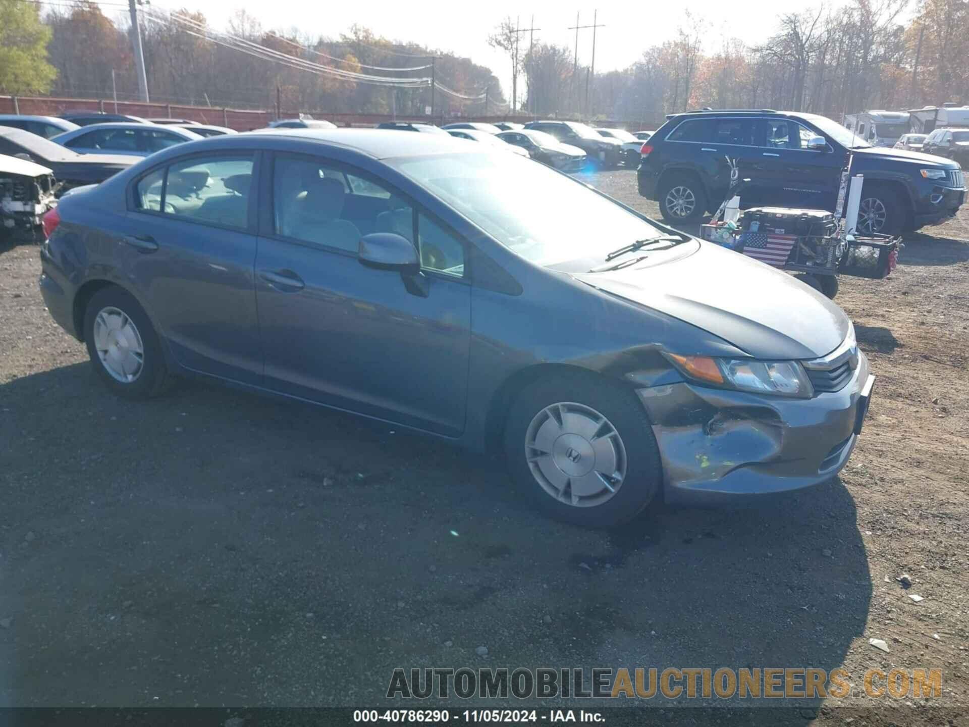 2HGFB2F67CH320333 HONDA CIVIC 2012