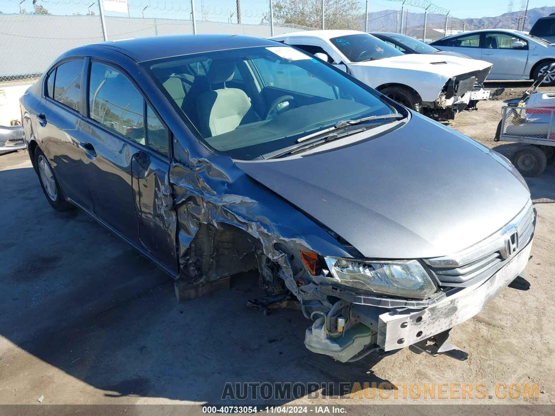 2HGFB2F69CH320320 HONDA CIVIC 2012