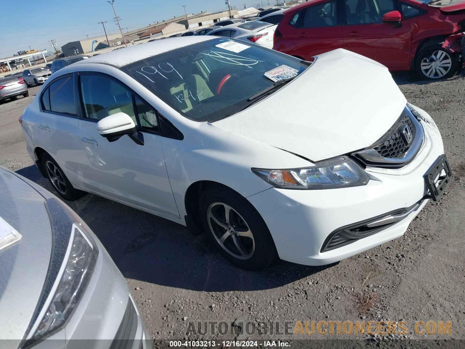 2HGFB2F74FH547380 HONDA CIVIC 2015