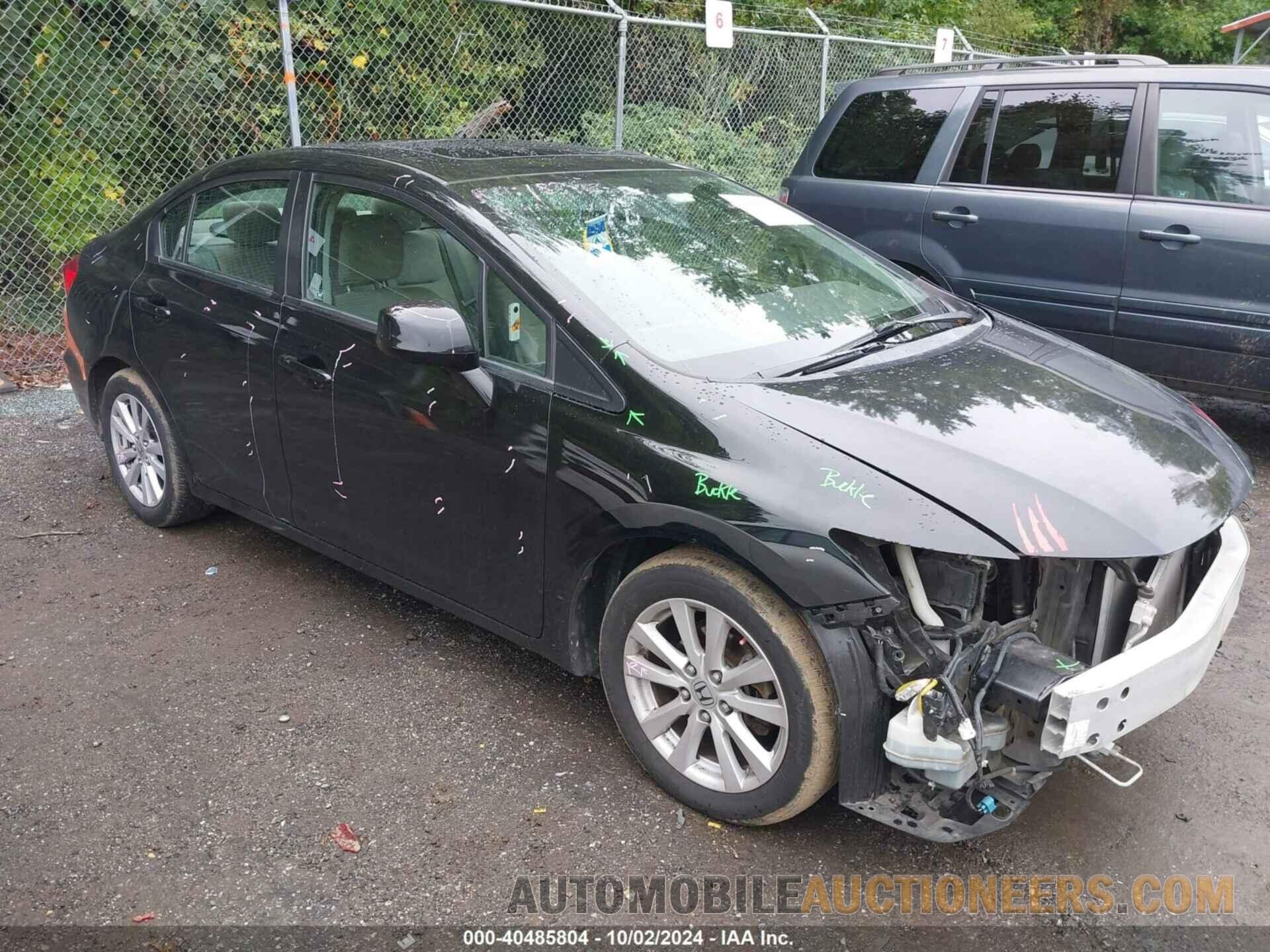 2HGFB2F80CH308316 HONDA CIVIC 2012