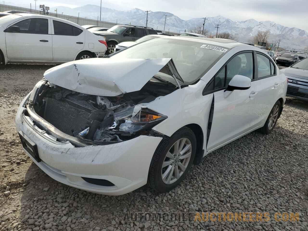 2HGFB2F80CH310454 HONDA CIVIC 2012