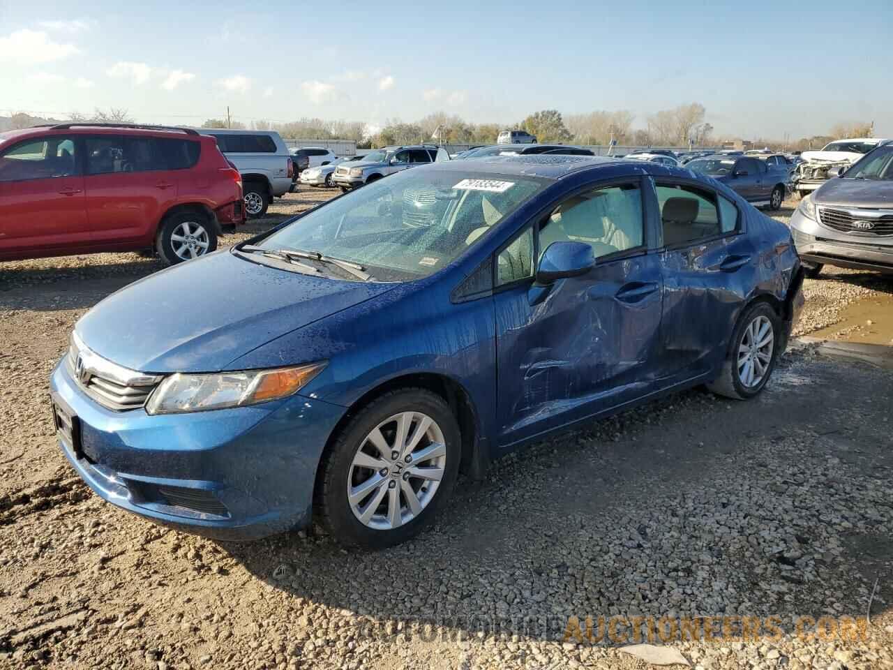 2HGFB2F80CH500139 HONDA CIVIC 2012