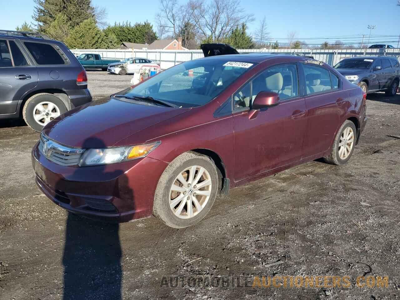 2HGFB2F80CH533321 HONDA CIVIC 2012