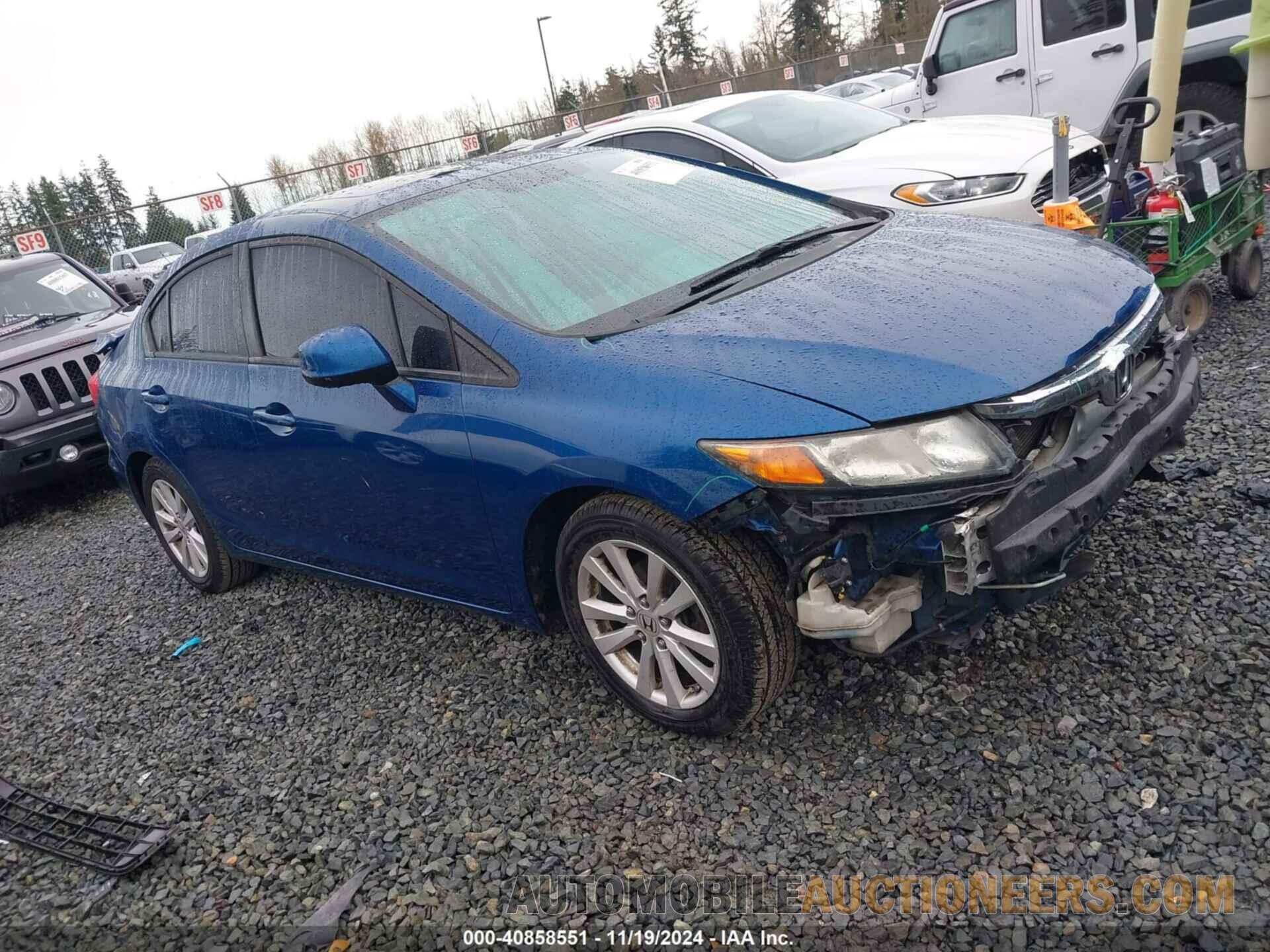 2HGFB2F80CH536963 HONDA CIVIC 2012