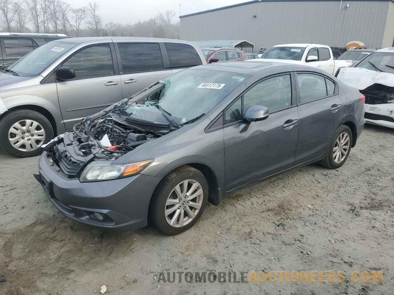 2HGFB2F80CH546215 HONDA CIVIC 2012