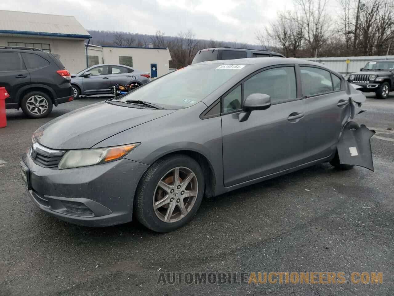 2HGFB2F80CH608731 HONDA CIVIC 2012