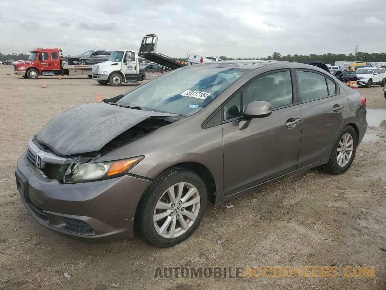 2HGFB2F80CH610673 HONDA CIVIC 2012