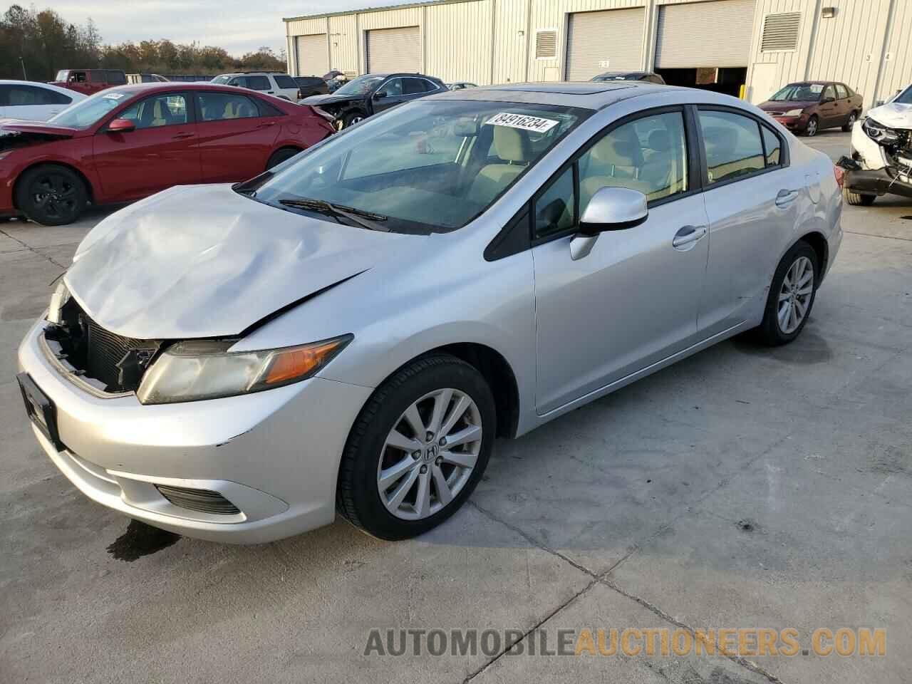 2HGFB2F82CH305241 HONDA CIVIC 2012