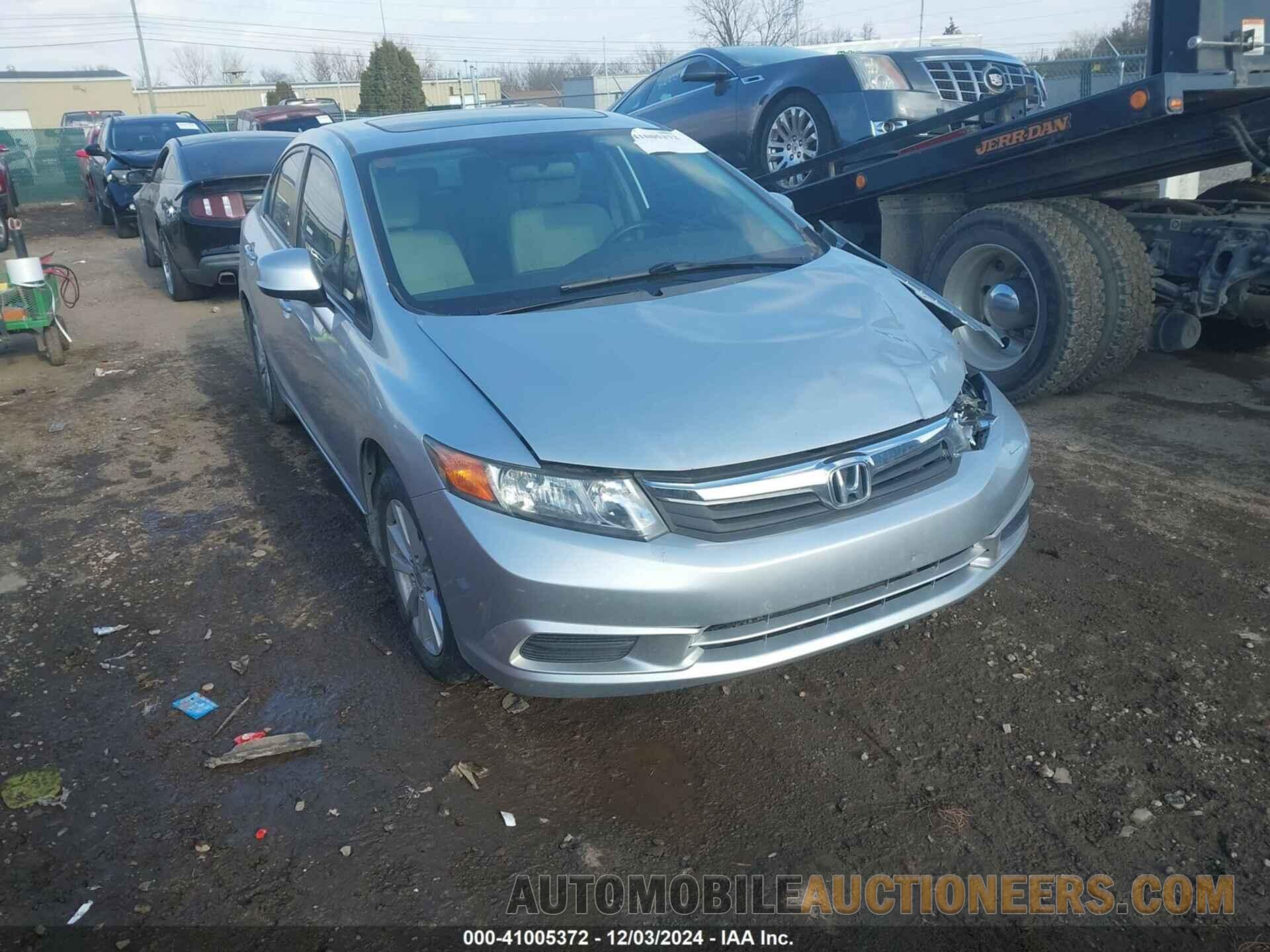 2HGFB2F82CH531344 HONDA CIVIC 2012