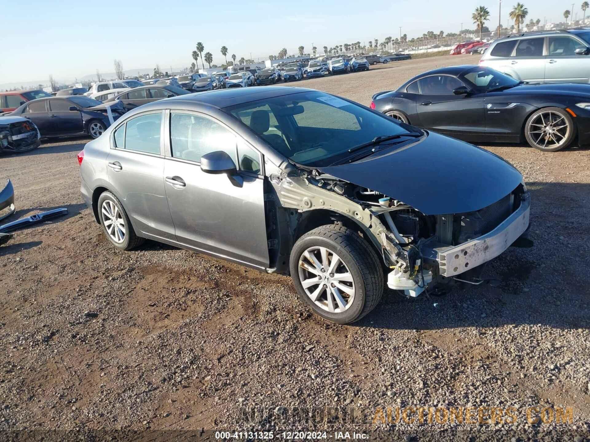 2HGFB2F83CH316300 HONDA CIVIC 2012