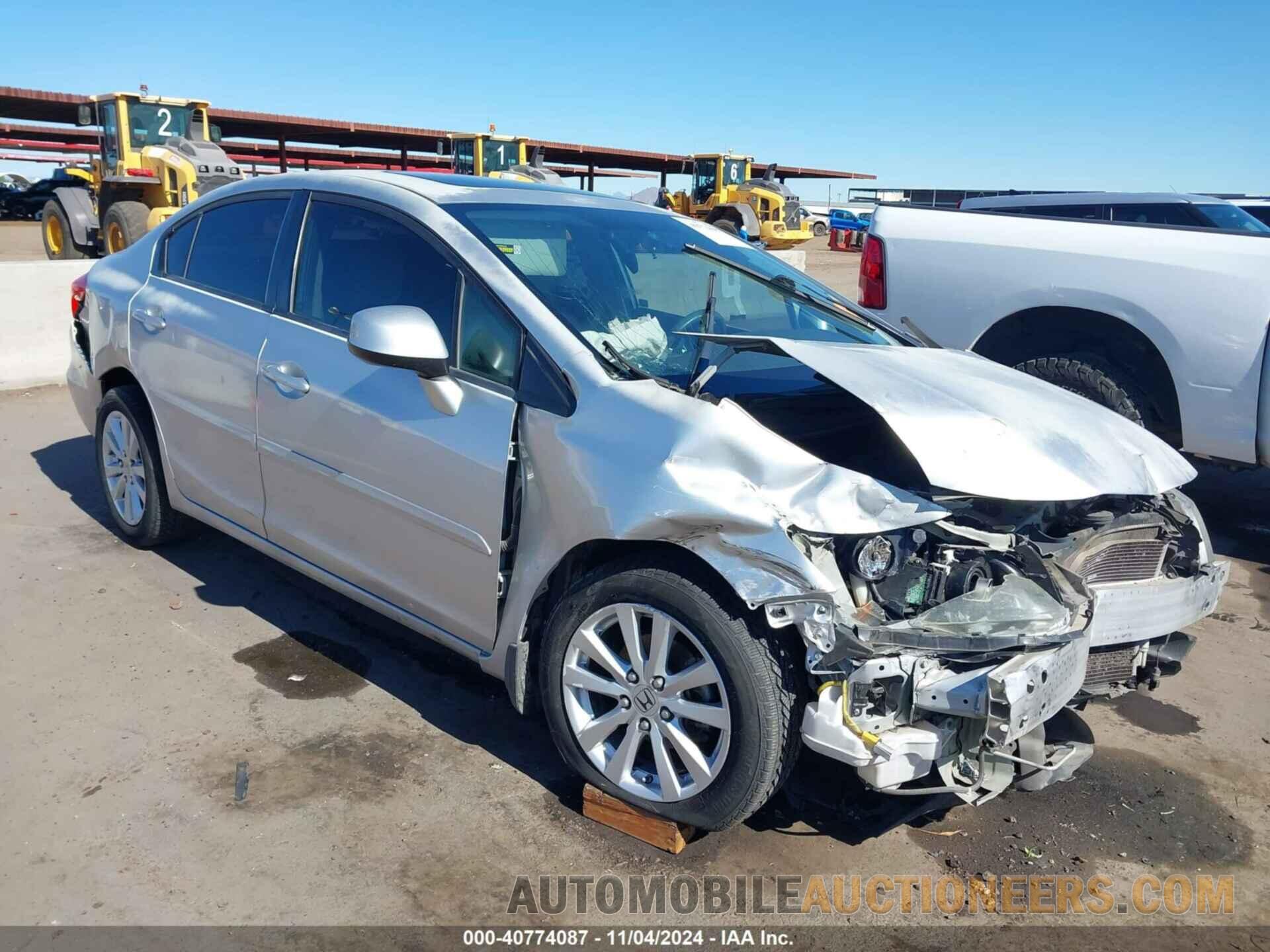 2HGFB2F84CH303944 HONDA CIVIC 2012