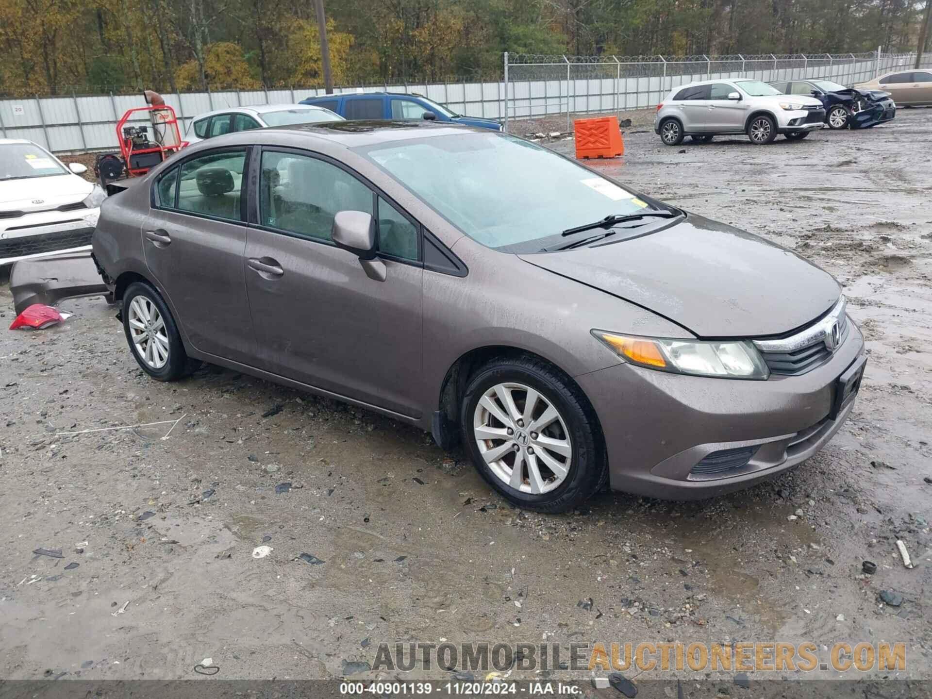 2HGFB2F84CH514058 HONDA CIVIC 2012